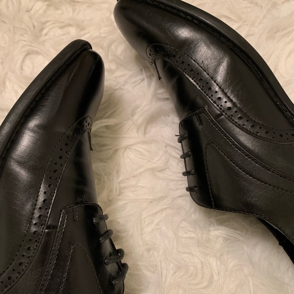 Mens Bruno Marc classic wingtip oxford brogue Dress Shoes sz 7 - Picture 6 of 11